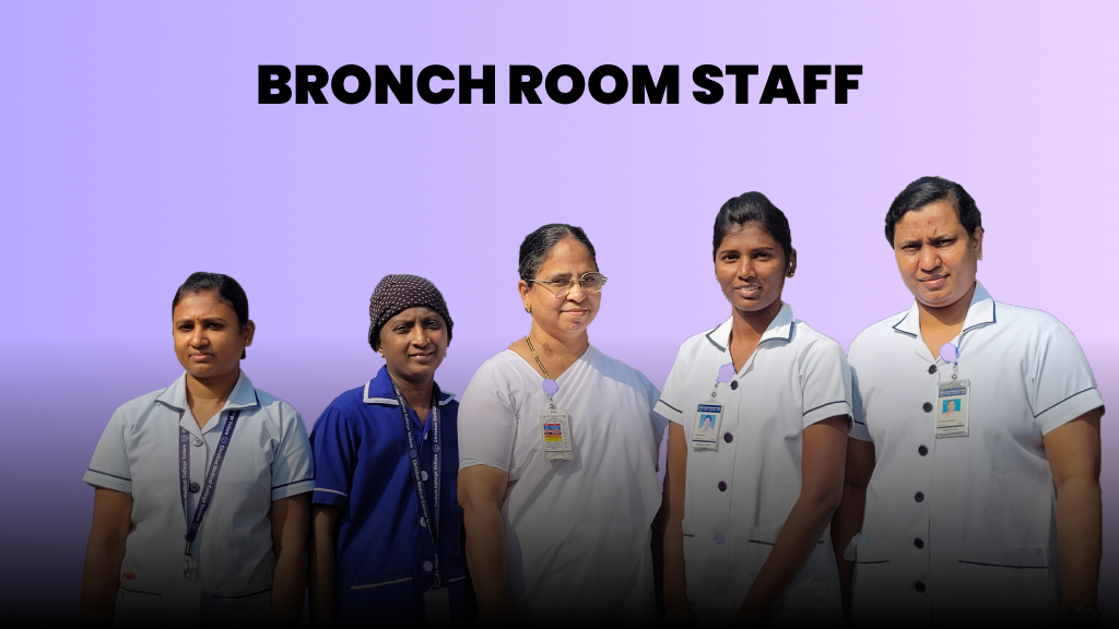 Bronch room staff